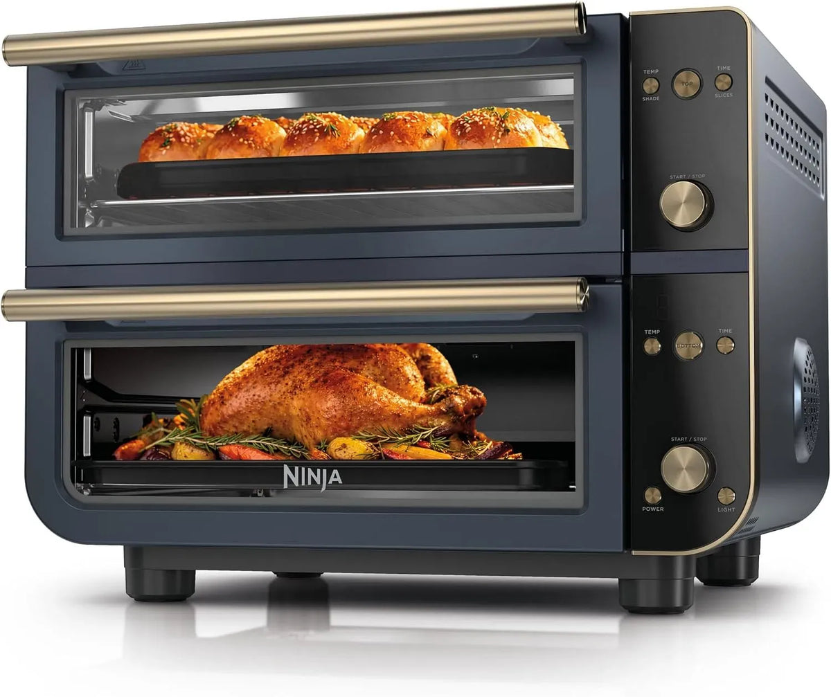 Ninja Forno elettrico, forno da cucina, Double Oven Pro Smart XL