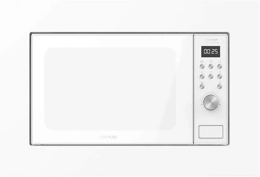 Cecotec Grandheat 2000 Forno a microonde, 20 L, 700 W, 900 W, 9 programmi, bianco, 9 funzioni preconfigurate
