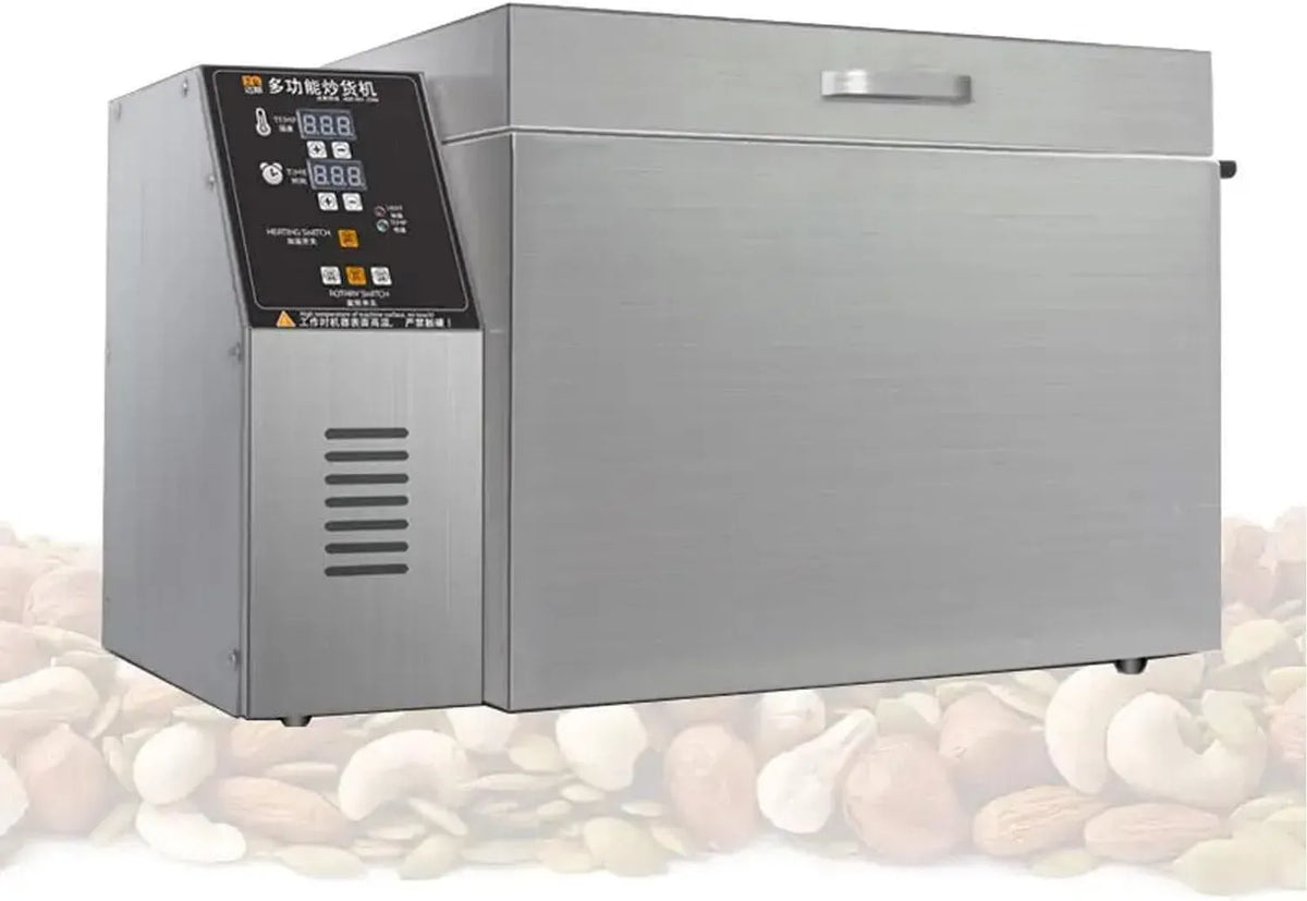 macchina da caffè elettrica, 1800 W, 2500 W, 4000 g, acciaio inox, funzione riscaldante, per Chicchi di caffè