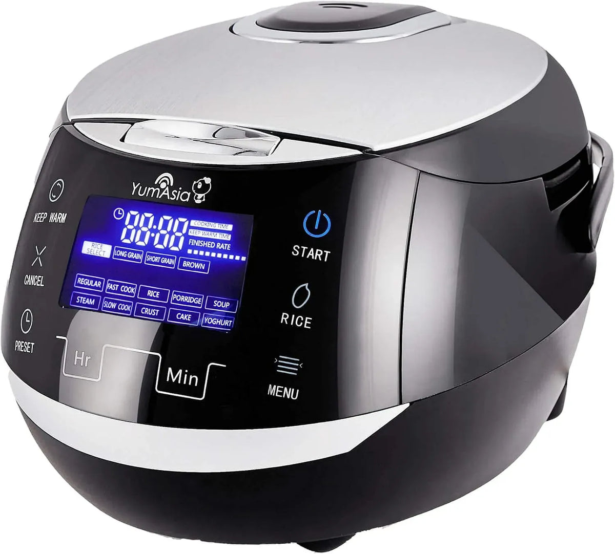 220-240V Multicooker, cuociriso, pentola elettrica multifunzione, multicooker elettrico, cuociriso elettrico, 1,5 L, 6 programmi, 240 V, 8 tazze