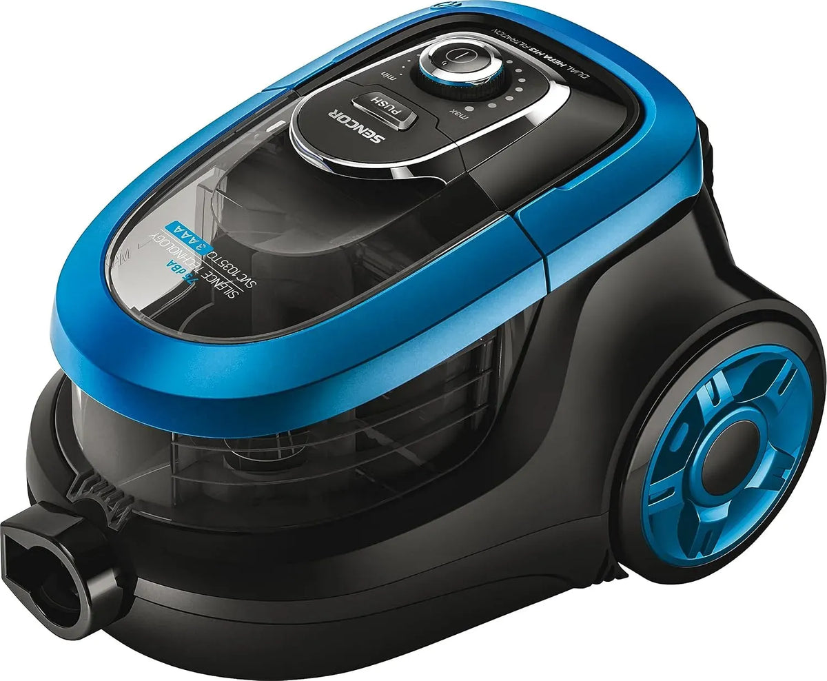 Aspirapolvere 3AAA H13, SVC 1035TQ, aspiratore elettrico domestico, Sencor Aspirapolvere a Traino Senza Sacco Potente e Silenzioso con Ampia Portata