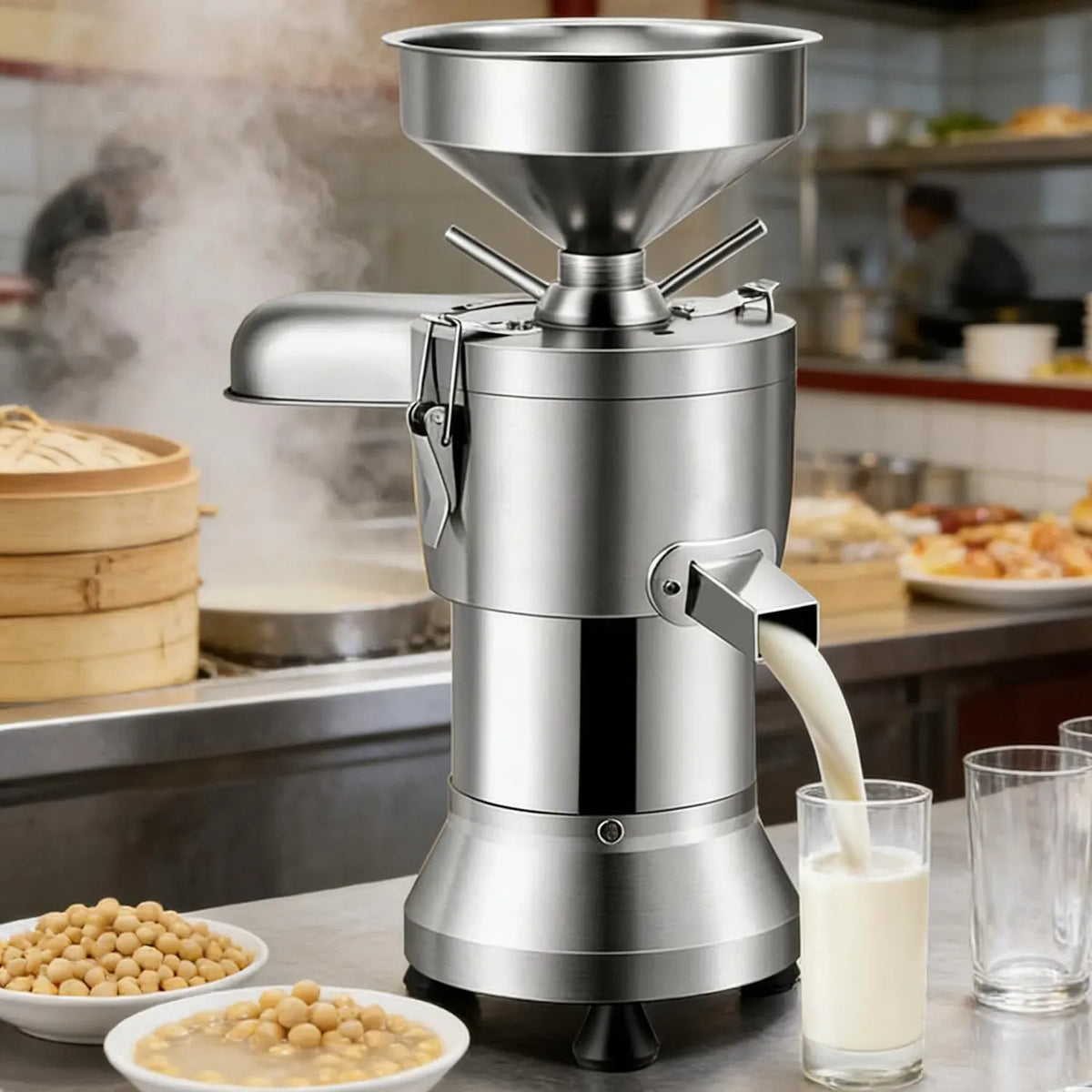 Macchina per la, filtro, 1100 W, 25 kg, per la produzione di latte di soia