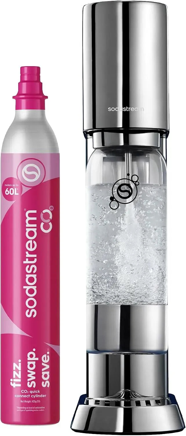 sodastream Enso, Gasatore per realizzare acqua frizzante in acciaio