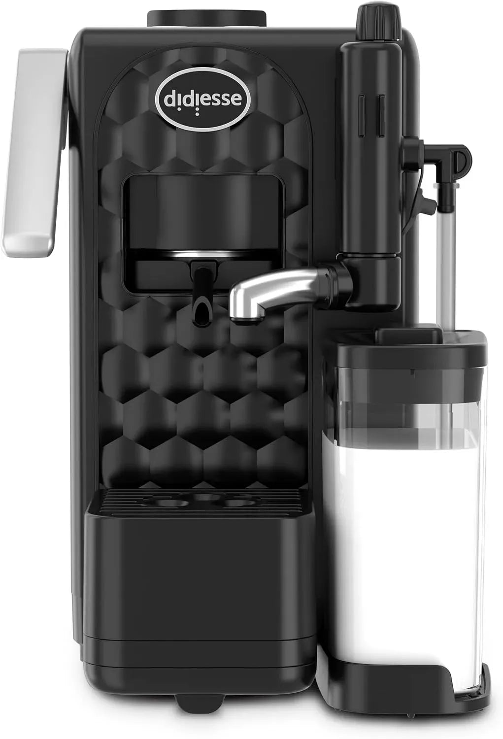 Montalatte, 1.3 L, 1850 W, cappuccinatore, ampio serbatoio, nero