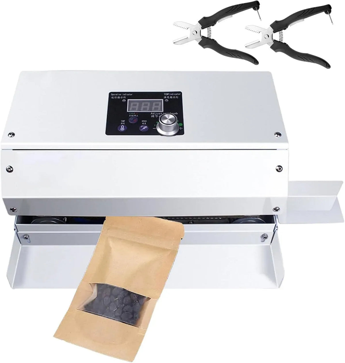 Sigillatrice, sigillatrice sottovuoto, 6 M, professionale, per Sigillare Sottovuoto Gli Alimenti con velocità 6 M/M