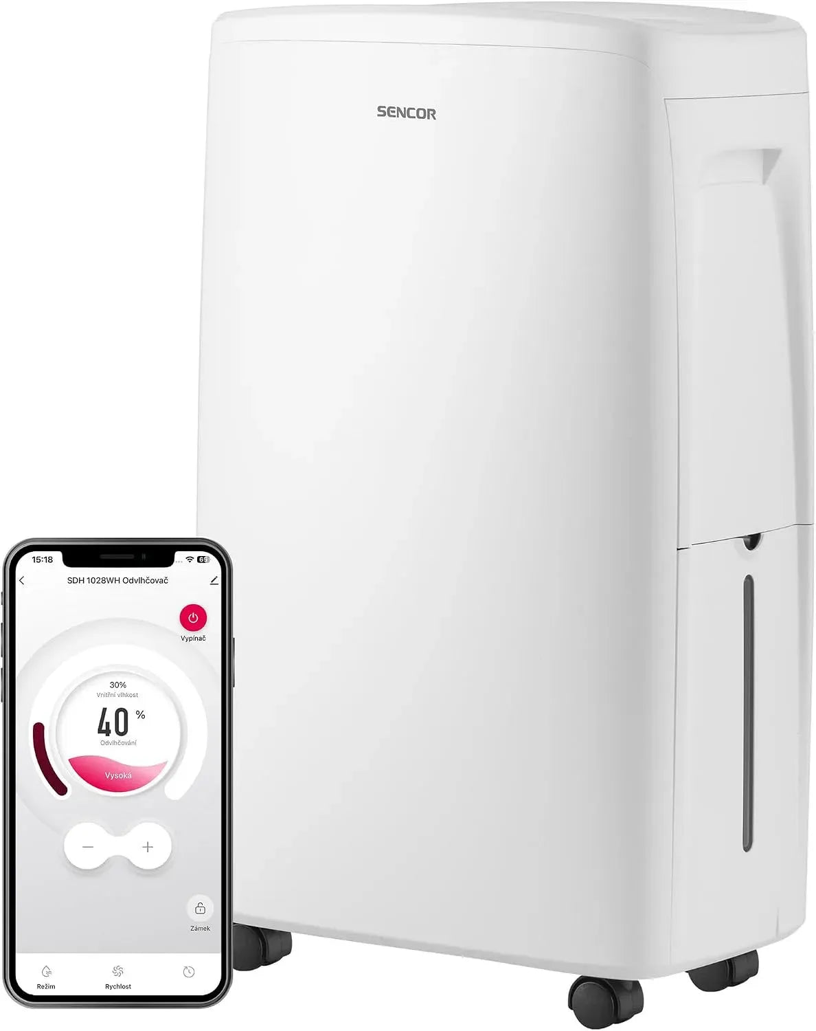 Deumidificatore, MOBILE INTELLIGENTE SENCOR, deumidificatore ambiente