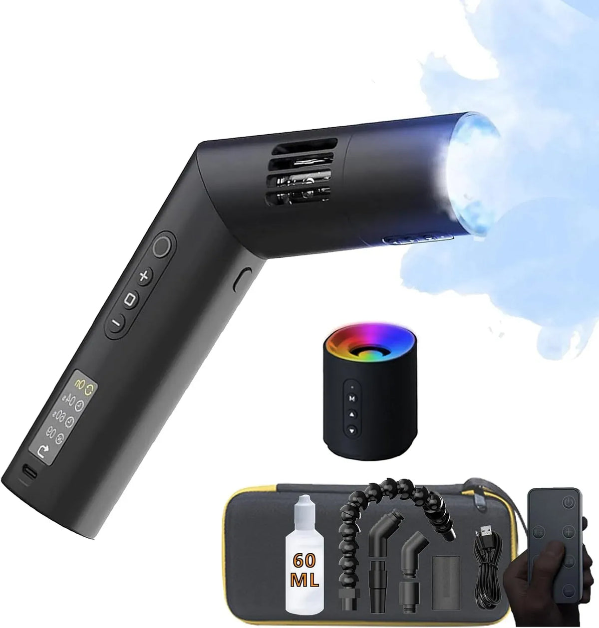 CF5 10m macchina, machine, 40 W, 10 m, portatile, senza fili, per eventi all'aperto, COLBOR