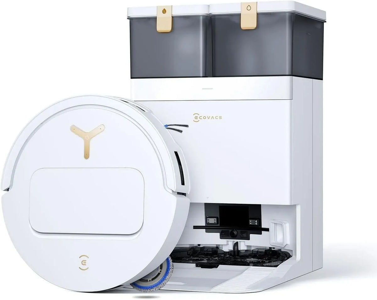 Robot aspirapolvere, ECOVACS T50 Gen3, aspirapolvere robot, T50 PRO OMNI Gen3 Robot Aspirapolvere Lavapavimenti 25000 Pa
