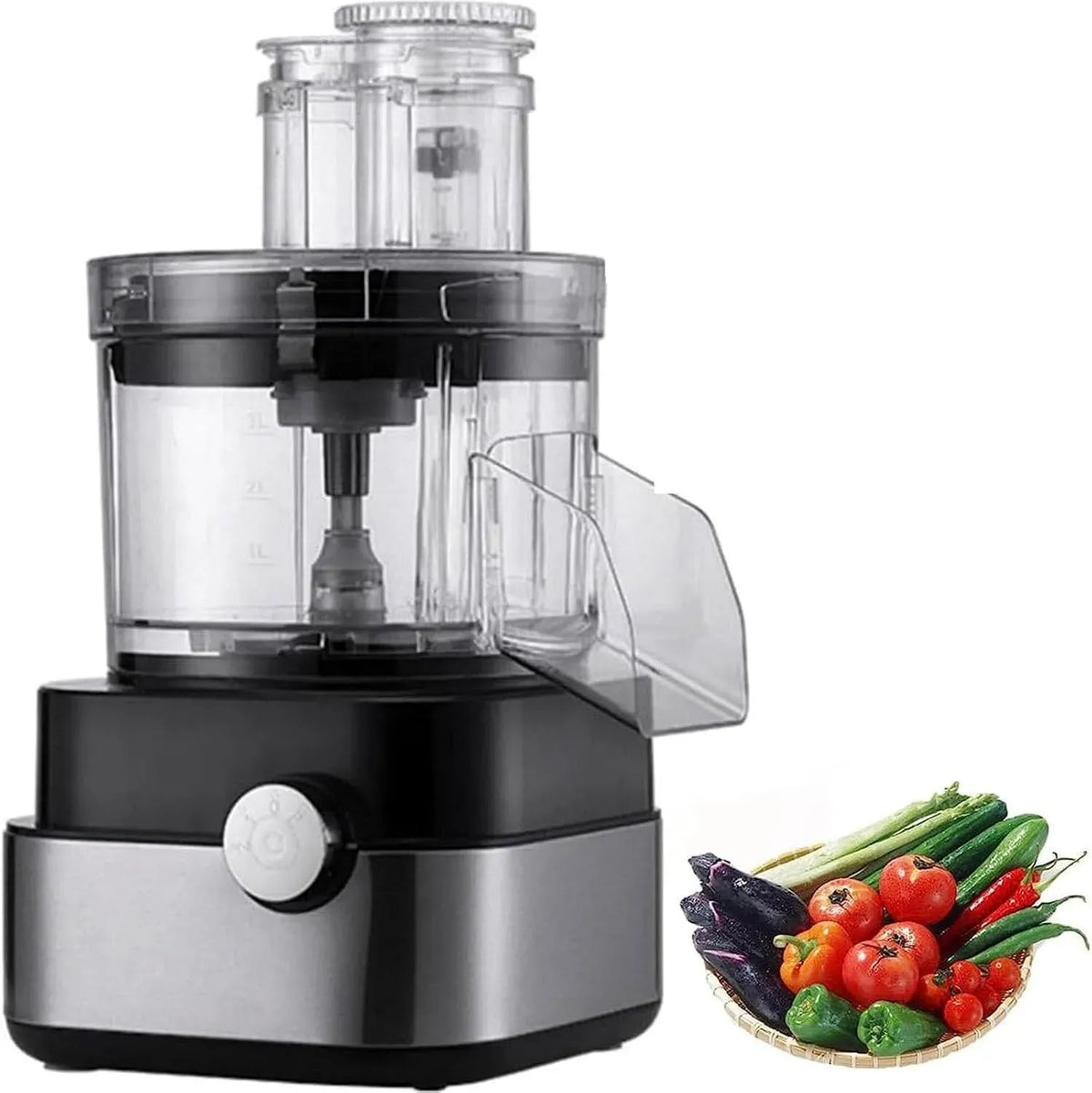 Robot da cucina, 5 L, 600 W, 110 V, macchina da cucina, Apertura per Il rifornimento