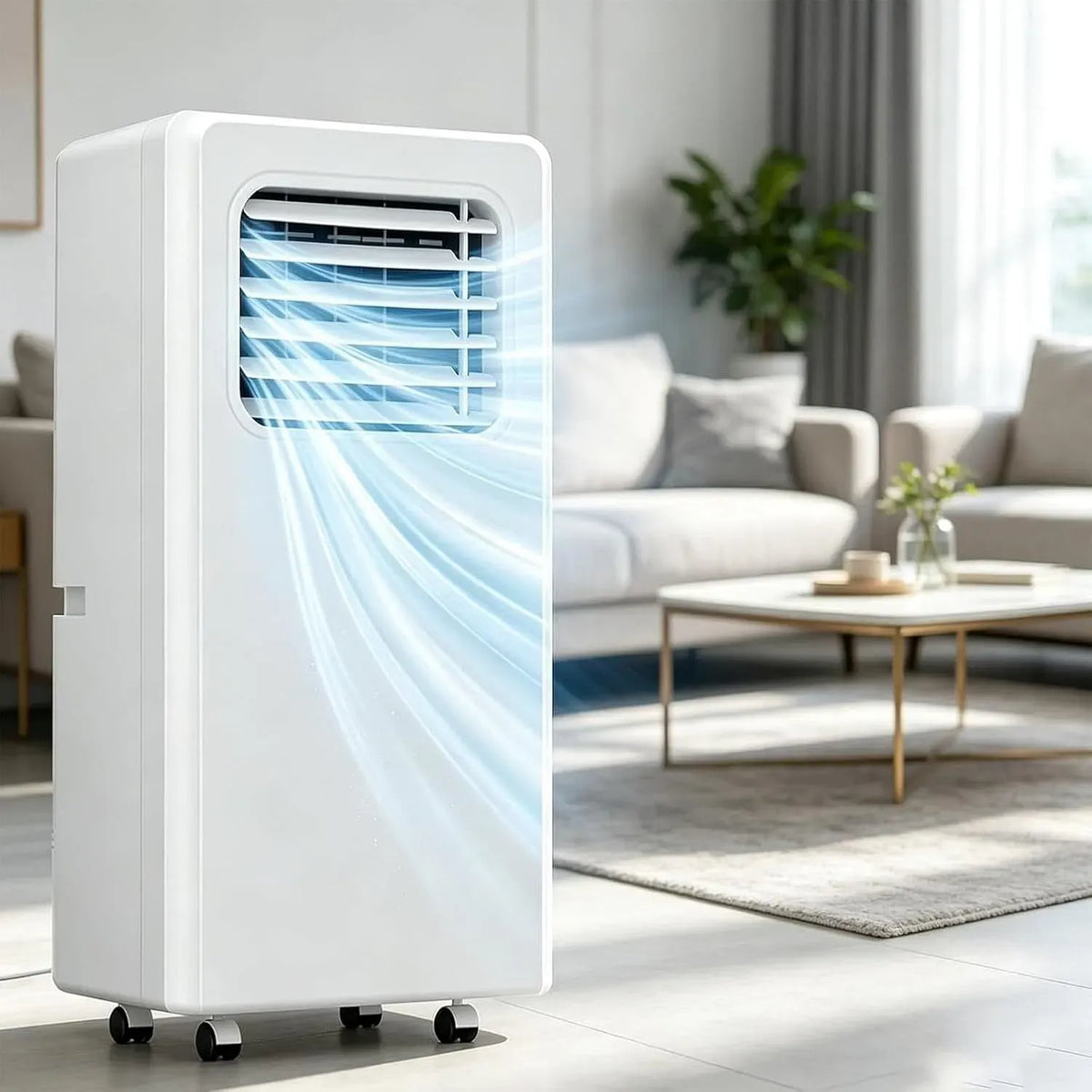 Condizionatore BTU 3 3-in-1, portatile, timer, Timer 24h con Telecomando, 12000