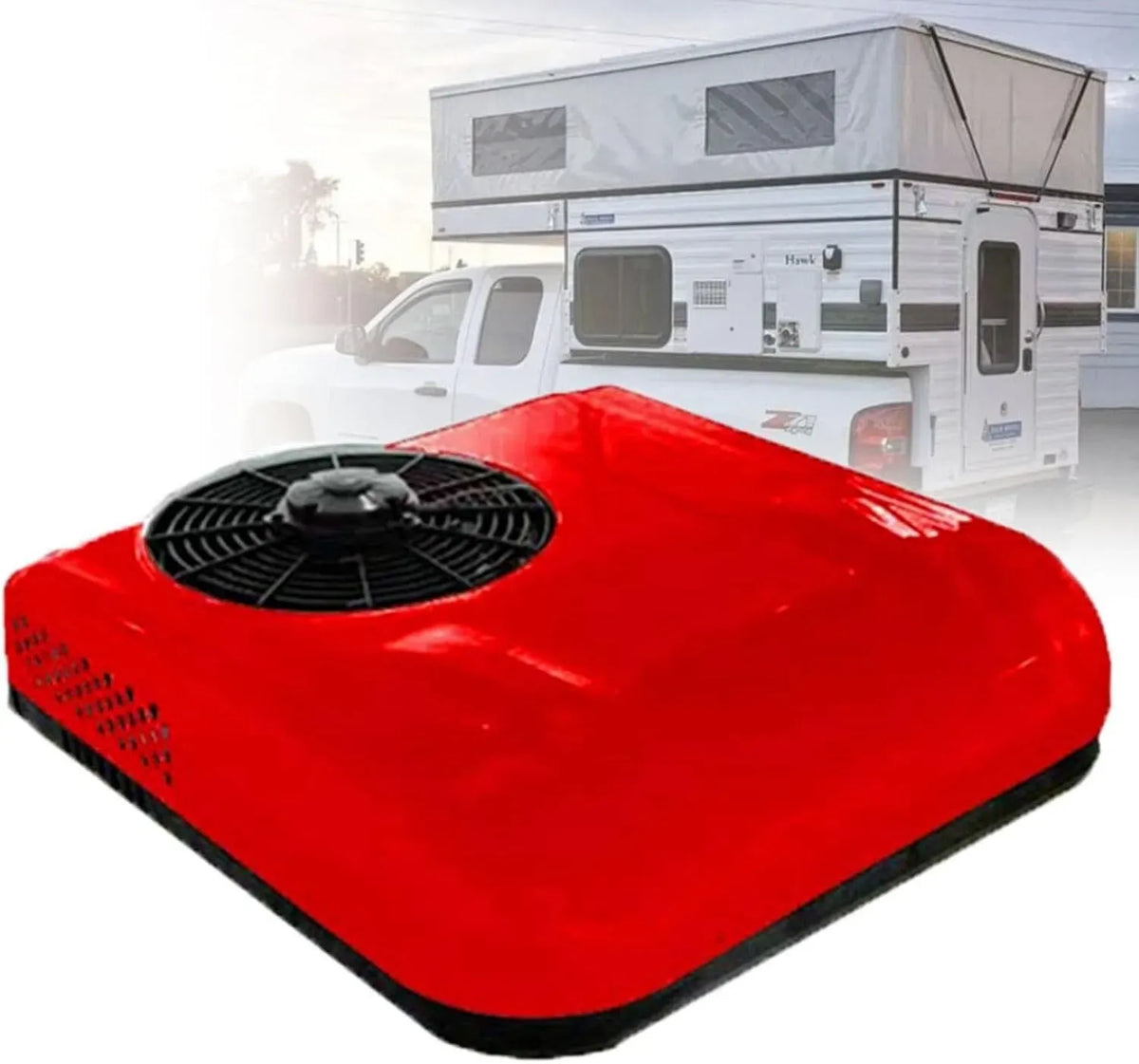 Condizionatore, 2200 W, 12 V, Condizionatore 12v/24v, Autobus e Barche, Potenza di Raffreddamento 2200W