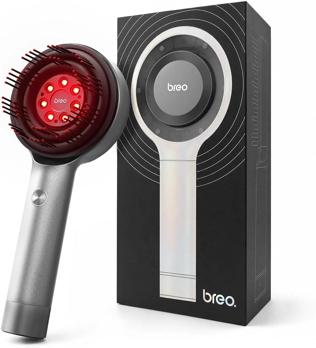 Scalp3L IPX7 Massaggiatore, IP65, senza fili, per cuoio capelluto con IPX7, Breo
