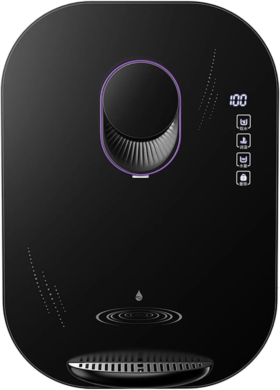 Dispenser, erogatore, touch, nero, Smart