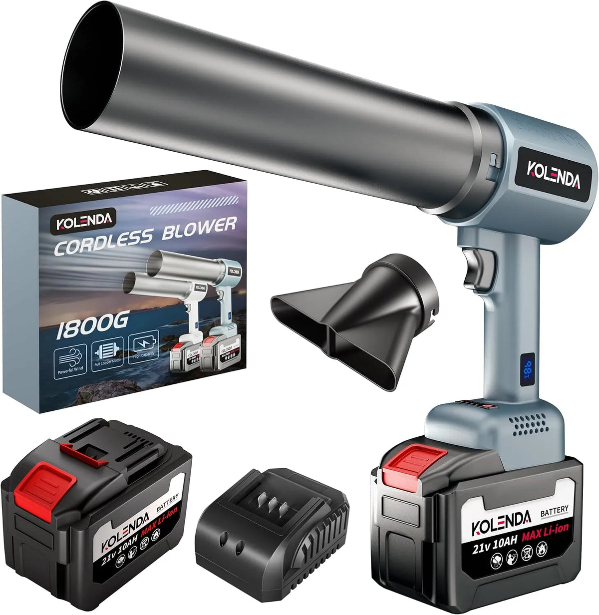 Asciugatrice, portatile, potenza di 1800 g e 335 mph