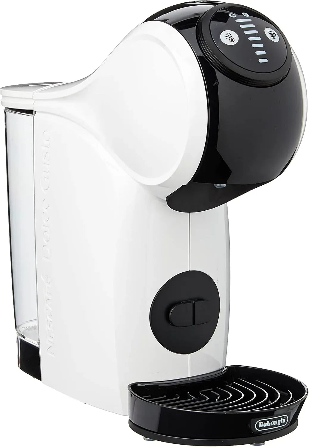 De'Longhi EDG225.W Macchina da caffè, 0,8 L, ampio serbatoio, rimovibile, bianco