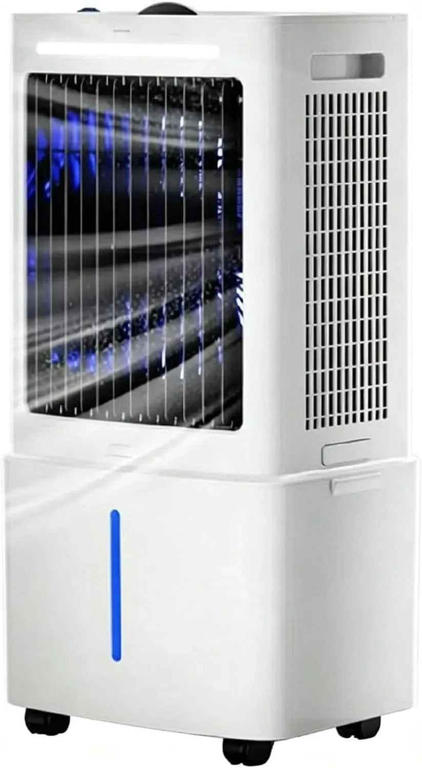 Condizionatore, 39 × 34 × 78cm, portatile, ruote di trasporto, touch, timer, RC+touch screen