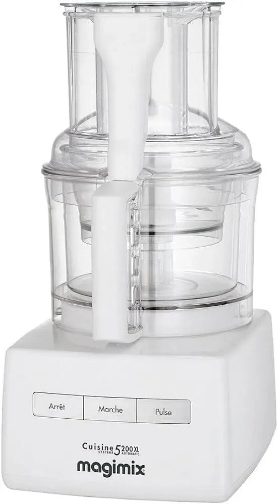 Robot da cucina, MAGIMIX, bianco, macchina da cucina, Robot Da Cucina Compact 5200 Xl Argento/Bianco