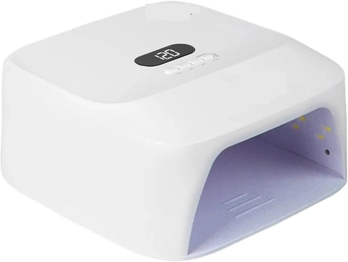 Asciugatrice, 48 W, timer, professionale, Lampada for unghie LED UV ricaricabile da 48 W