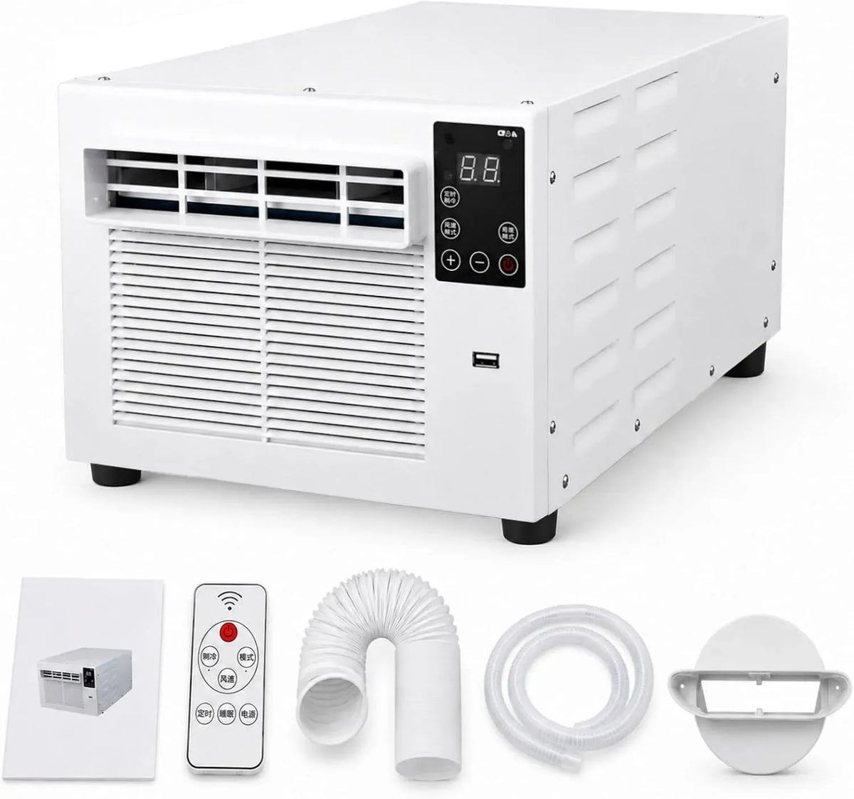 Condizionatore, 750 W, Compatto 750W con Tubo