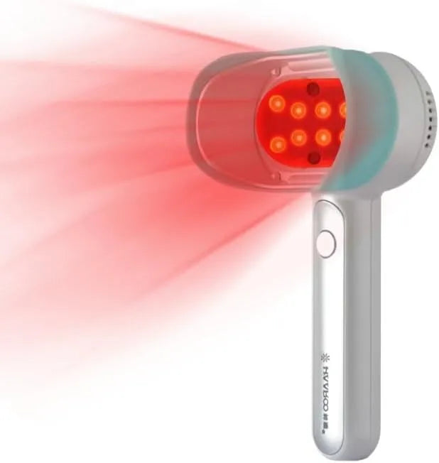 Dispositivo, portatile, argento, per terapia a luce rossa