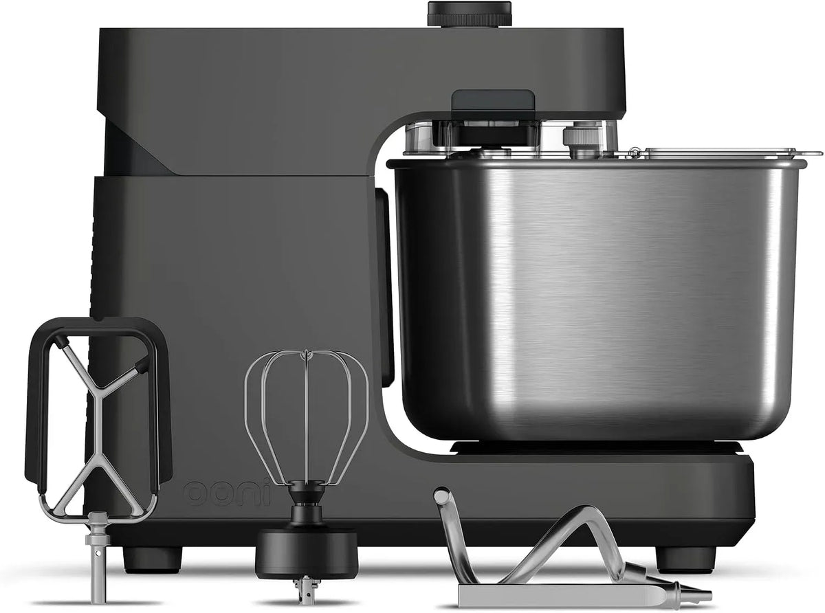 Accessorio per elettrodomestico, 7,3 L, pizza, professionale, grigio, Ideale per Impasti di Pane e Pizza, 58 Velocità