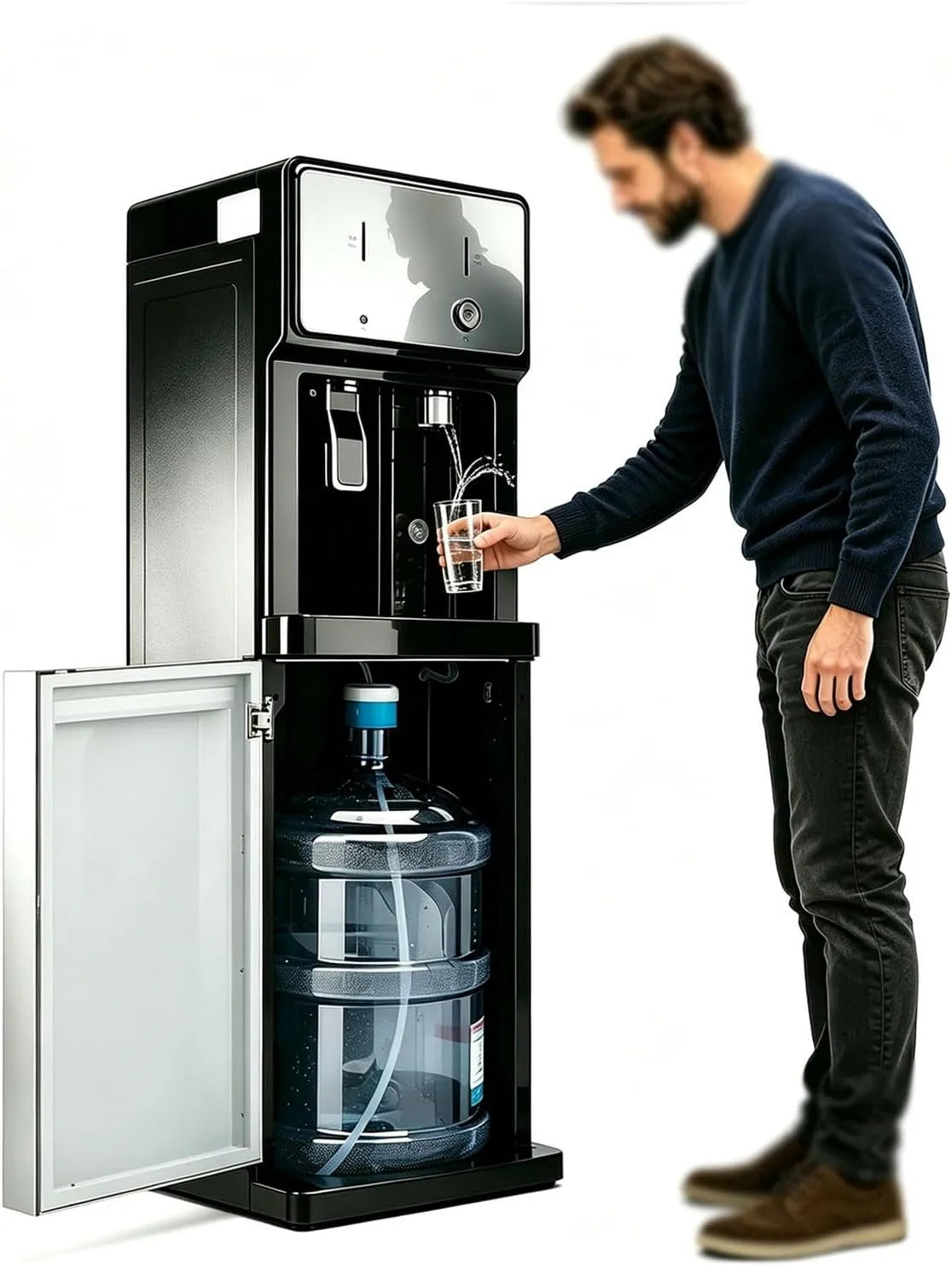 Distributore, erogatore, 3 livelli, per Casa, Distributore Acqua Ufficio