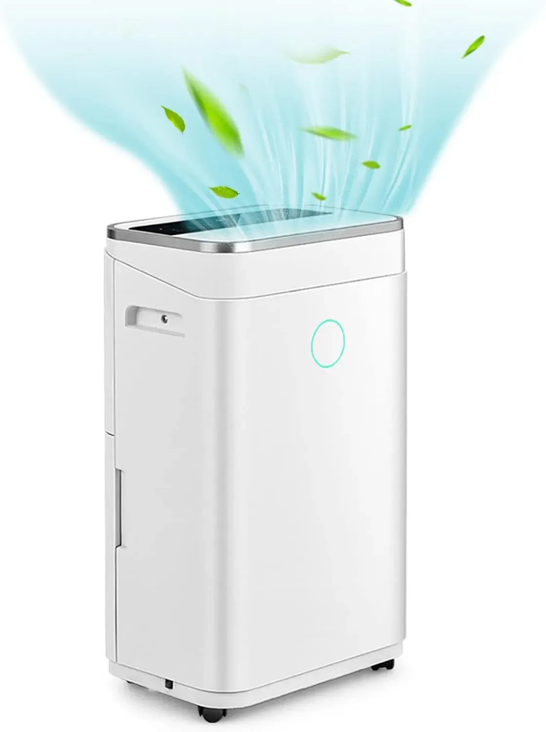 Deumidificatore, 6,5 L, GYMAX, timer, 3 Modalità e 2 Velocità del Vento, Stile 2
