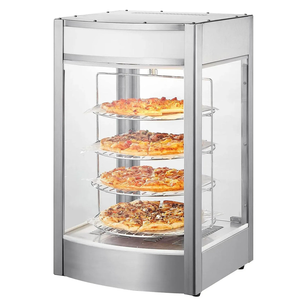 VEVOR Forno elettrico per pizza, 25 W, 30 a 85 °C, vapore, professionale