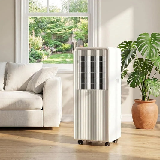 Condizionatore, portatile, 11000 Btu, climatizzatore, Condizionatore Portatile 12000 BTU con Raffreddare Silenzioso
