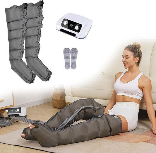 Pressoterapia, Massaggiatore, dispositivo pressoterapia per gambe, professionale, per Casa con 6 Airbag