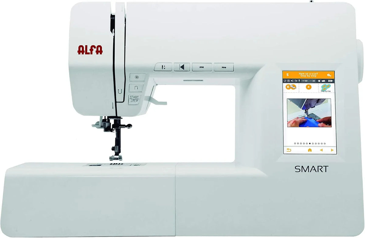 Macchina da Cucire, macchina per cucito elettrica, bianco