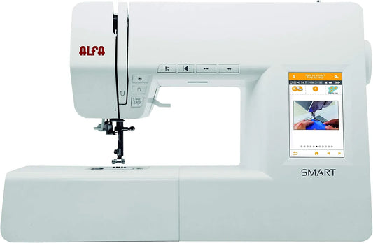 Macchina da Cucire, macchina per cucito elettrica, bianco