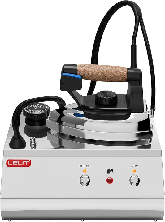PS25 Acciaio Inossidabile, Tom, Sistema stirante con Caldaia Separata, LELIT Tom