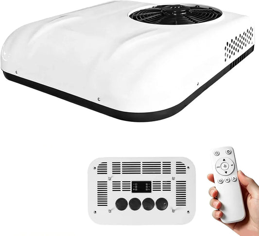 Condizionatore, 12 V, Inverter, climatizzatore, condizionatore da tetto per auto e camper, Condizionatore D'Aria 12V da 9000 BTU