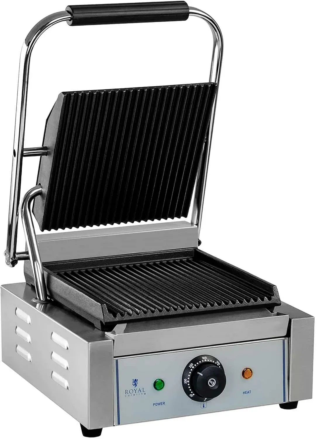 RCCG-1800G Sandwich Maker, Contenitore, Piastra, Grill, piastra per panini e sandwich, 23 x 22 cm, 230 V, 1800 G, 1.800 W, ristorazione