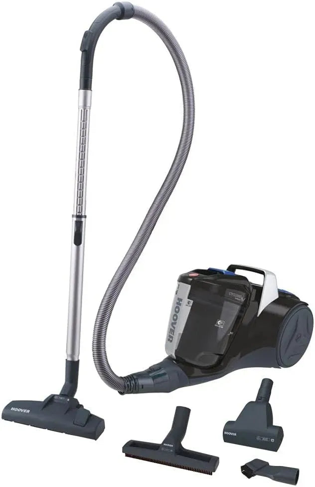 Hoover BR40PET Aspirapolvere, 2 L, 700 W, nero, Pavimenti e Tappeti, Breeze 011