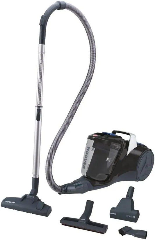 Hoover BR40PET Aspirapolvere, 2 L, 700 W, nero, Pavimenti e Tappeti, Breeze 011