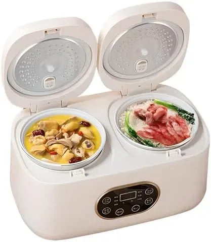 Cuociriso, cuociriso elettrico, 2 L, touch, professionale, per Cucinare Porridge e risc