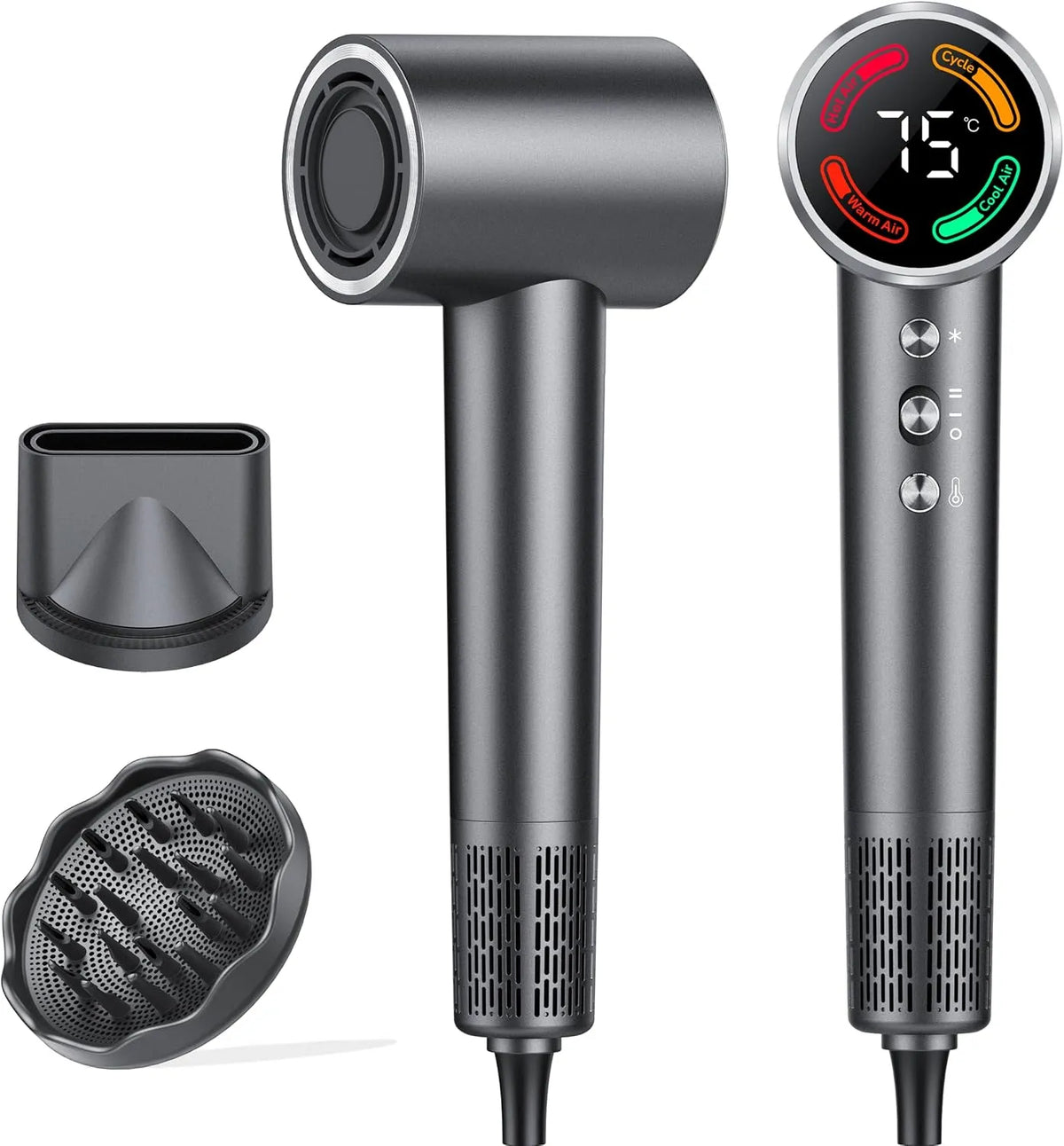 diffusore, 56 dB, LED, Asciugacapelli ad alta velocità