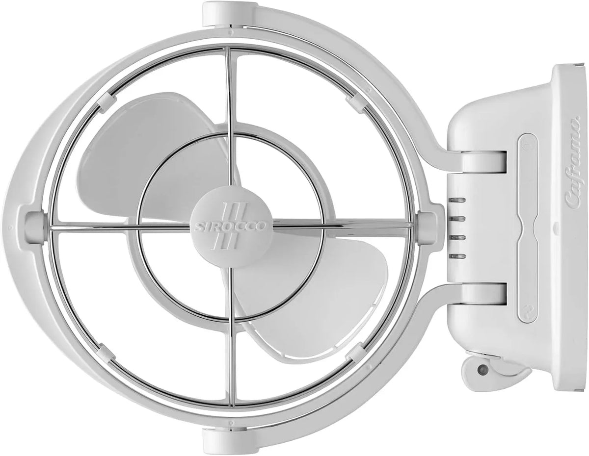 7010CAWBX ventola, 17,8 cm, 24 V, 3 velocità, bianco, SEEKR