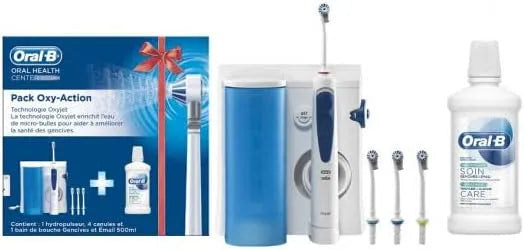 Braun confezione irrigatore microjet + 1 collutorio OXYJET