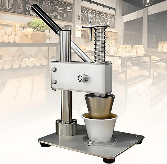 H42 Pressa, professionale, acciaio inox, per Crostatine All'uovo