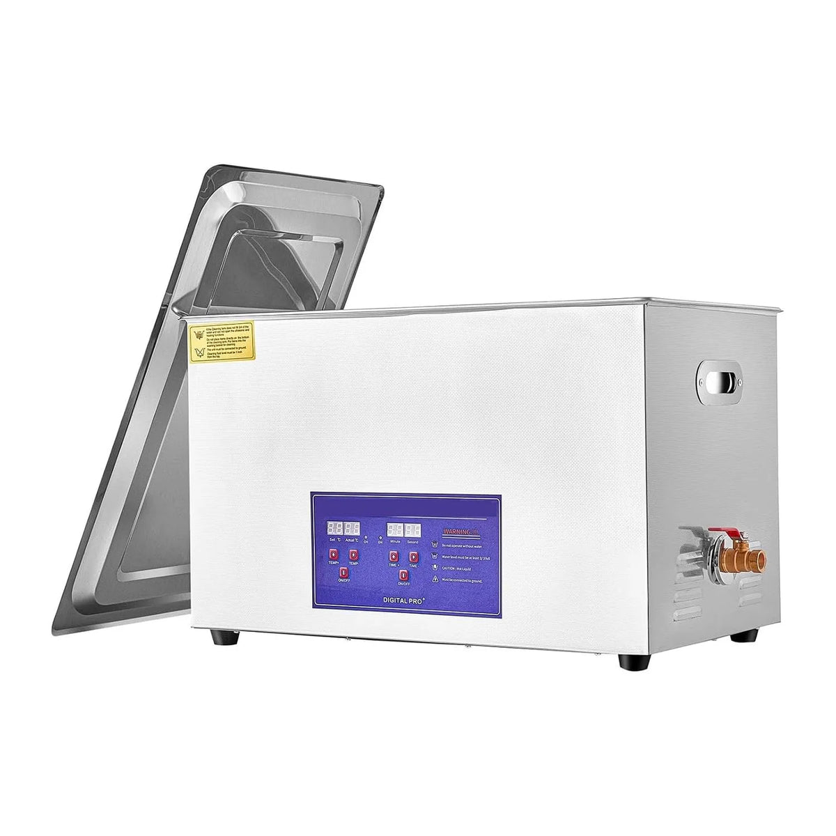 Lavatrice, 15 L, portatile, timer, acciaio inox, Pulitore Ad Ultrasuoni Con Timer Digitale E Riscaldatore