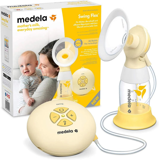 Tiralatte 2-Phase, pompa tiralatte, portatile, Coppe PersonalFit Flex e Tecnologia Medela Expression, Design Compatto e Portatile