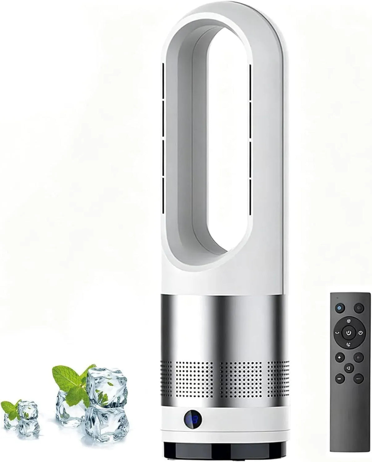 Purificatore d'aria, 18 pollici, timer, bianco, Timer 8 Ore, Display LED, 8 velocità