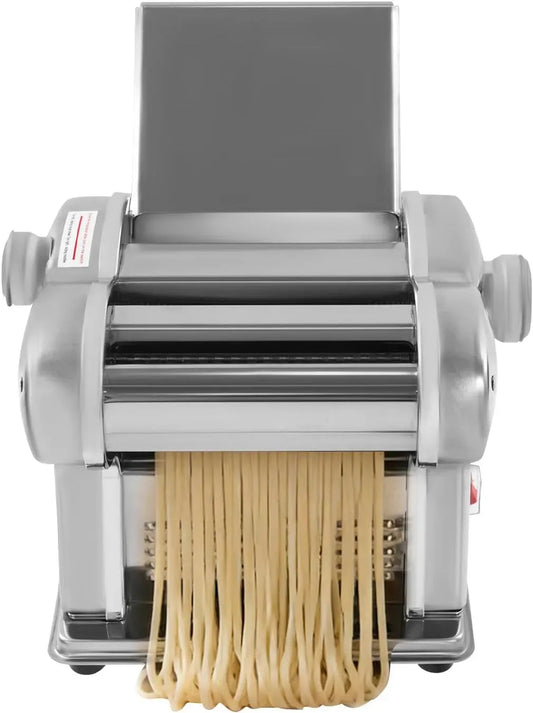 Macchina per pasta, 135 W, macchina per tagliatelle, 8 spessori, 2 larghezze