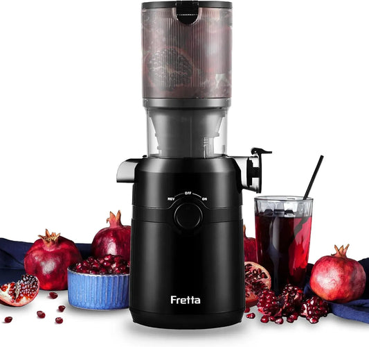 Centrifuga, 1 L, 200 W, apertura 108MM e capacità di 1L estrattore di succo, 99% nutrienti preservati, senza BPA
