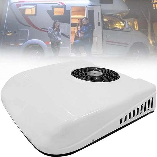 Condizionatore 12/24V White-24V, 24 V, bianco, unità CA RV, AC silenzioso