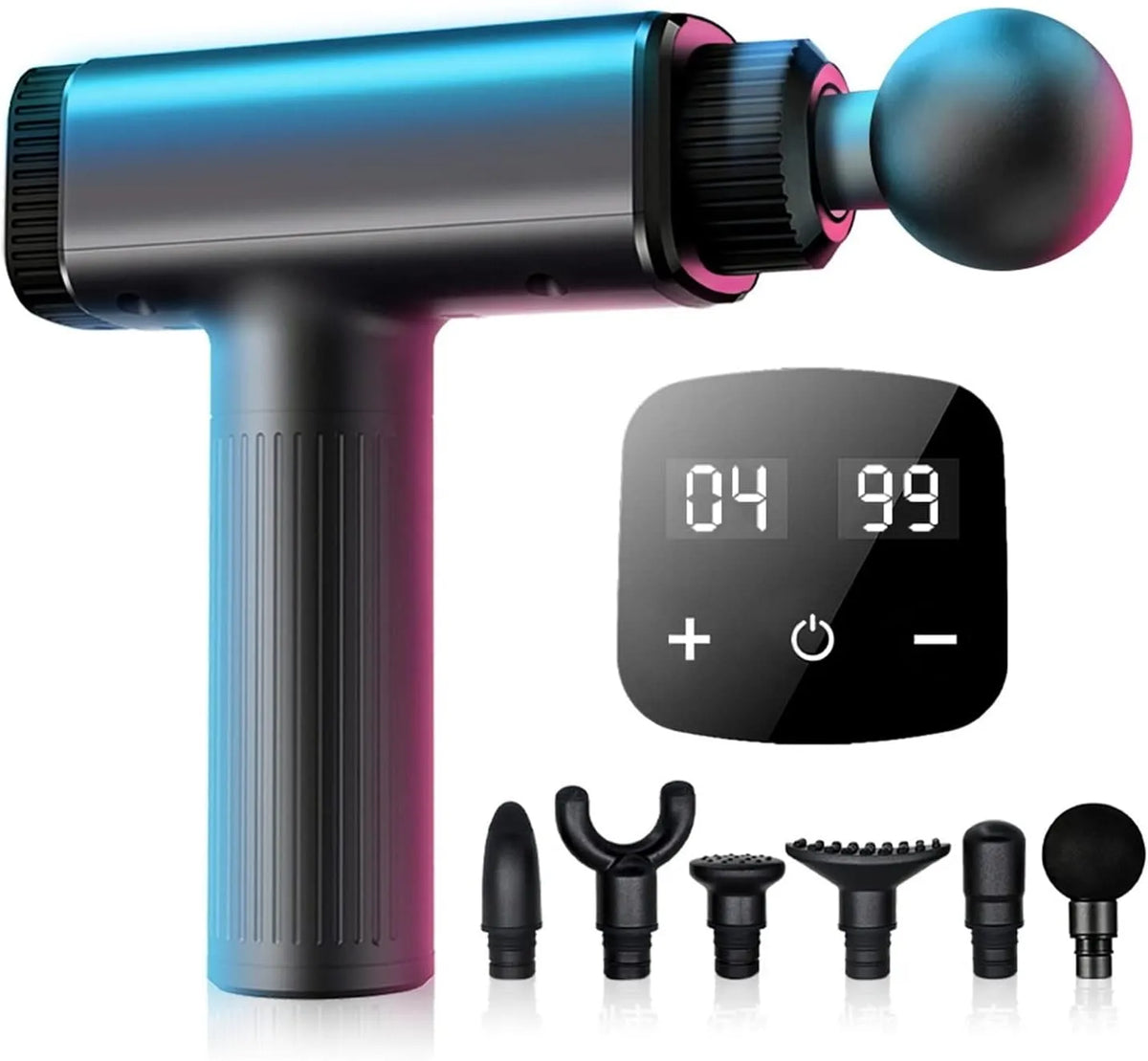 massaggiatore muscolare, portatile, LED, Pistola massaggiante for Tessuti Profondi