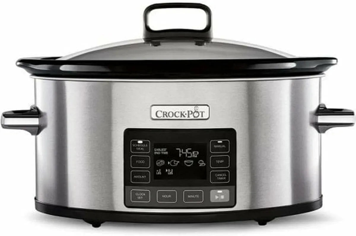 CSC066X Cooker, Crock-Pot, digitale, Slow Cooker digitale Time Select 5,6 lt fino a 8 persone